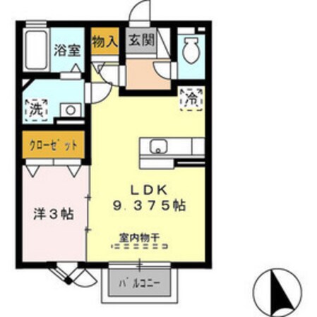 アスターハイツの物件間取画像